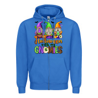 True Royal Halloween with My Gnomes Zipper Hoodie - texasbilliewilder