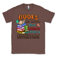 Chestnut books are cheaper than therapy Classic Tee - MaliasSmallBusiness