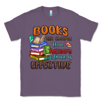 Lavender books are cheaper than therapy Classic Tee - MaliasSmallBusiness