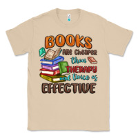 Mushroom books are cheaper than therapy Classic Tee - MaliasSmallBusiness
