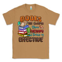 Toasted Coconut books are cheaper than therapy Classic Tee - MaliasSmallBusiness