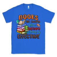 True Royal books are cheaper than therapy Classic Tee - MaliasSmallBusiness