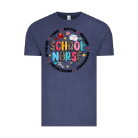 Vintage Denim school nurse Vintage Tee - MaliasSmallBusiness