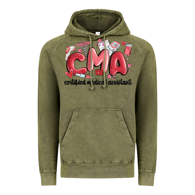 Valentines Day Cma Vintage Hoodie by MaliasSmallBusiness | Teevron
