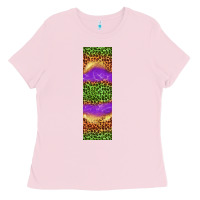 Bubblegum Pink halloween leopard Ladies Tee - BundleAndBundleShop