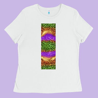 Halloween Leopard Ladies Tee Designed By Bundleandbundleshop