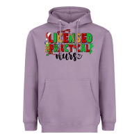 Lavender licensed practical nurse Heavyweight Hoodie - CowGirlArtShop