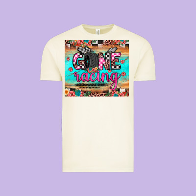 Gone Racing Vintage Tee Designed By Jahusdesignshop