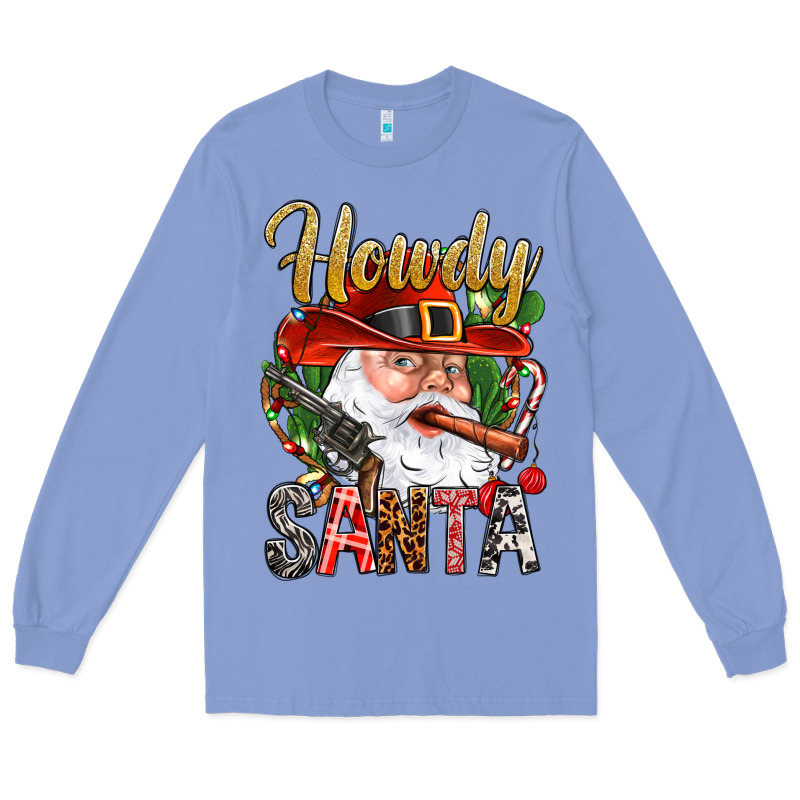 Howdy Santa Long Sleeve Tee by BundleAndBundleShop | Teevron