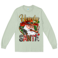 Matcha Howdy Santa Long Sleeve Tee - BundleAndBundleShop