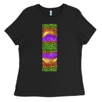 Black halloween leopard Ladies Tee - BundleAndBundleShop