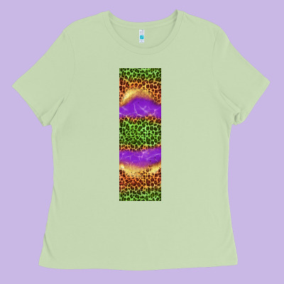 Halloween Leopard Ladies Tee Designed By Bundleandbundleshop