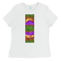 White halloween leopard Ladies Tee - BundleAndBundleShop