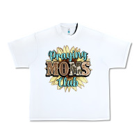 White praying moms club Urban Heavy Tee - NancyCooperArtShop