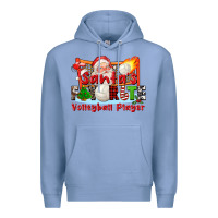 Colony Blue santas favorite volleyball player Premium Hoodie - CowGirlArtShop