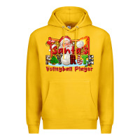 Lemon santas favorite volleyball player Premium Hoodie - CowGirlArtShop
