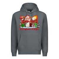 Rock santas favorite volleyball player Premium Hoodie - CowGirlArtShop