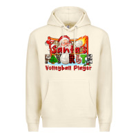 Sandshell santas favorite volleyball player Premium Hoodie - CowGirlArtShop