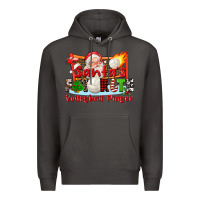 Smoke santas favorite volleyball player Premium Hoodie - CowGirlArtShop