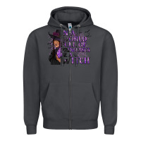 Smoke In a World Full of Princesses Be a Witch Zipper Hoodie - texasbilliewilder