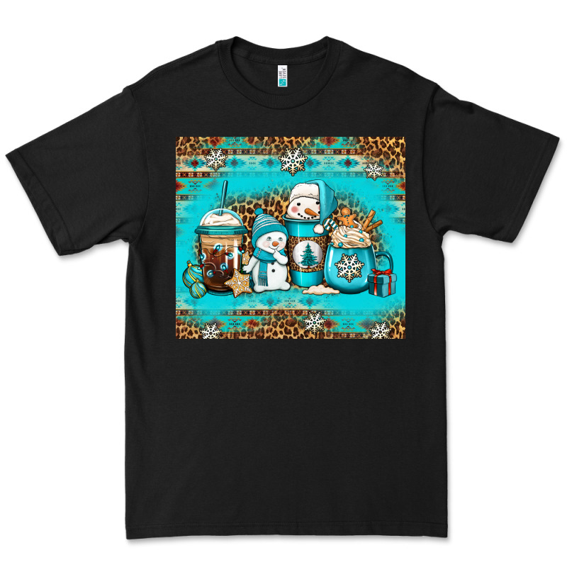 Winter Snowman Coffee Premium Tee by Jasminsmagicworld | Teevron