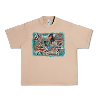 Burro cross western background Urban Heavy Tee - AdoDesignShop