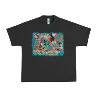 Pigment Black cross western background Urban Heavy Tee - AdoDesignShop