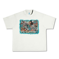 Pistachio cross western background Urban Heavy Tee - AdoDesignShop