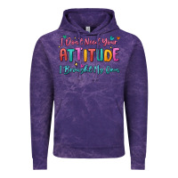 Cloud Purple i don't need your attitude i brought my own Vintage Hoodie - MaliasSmallBusiness