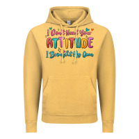 Vintage Mustard i don't need your attitude i brought my own Vintage Hoodie - MaliasSmallBusiness