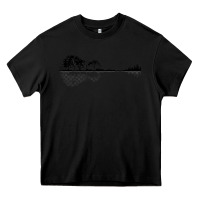 Black Nature Guitar Heavy Core Tee - Bettercallsaul