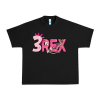 Black pink three rex Urban Heavy Tee - MaliasSmallBusiness