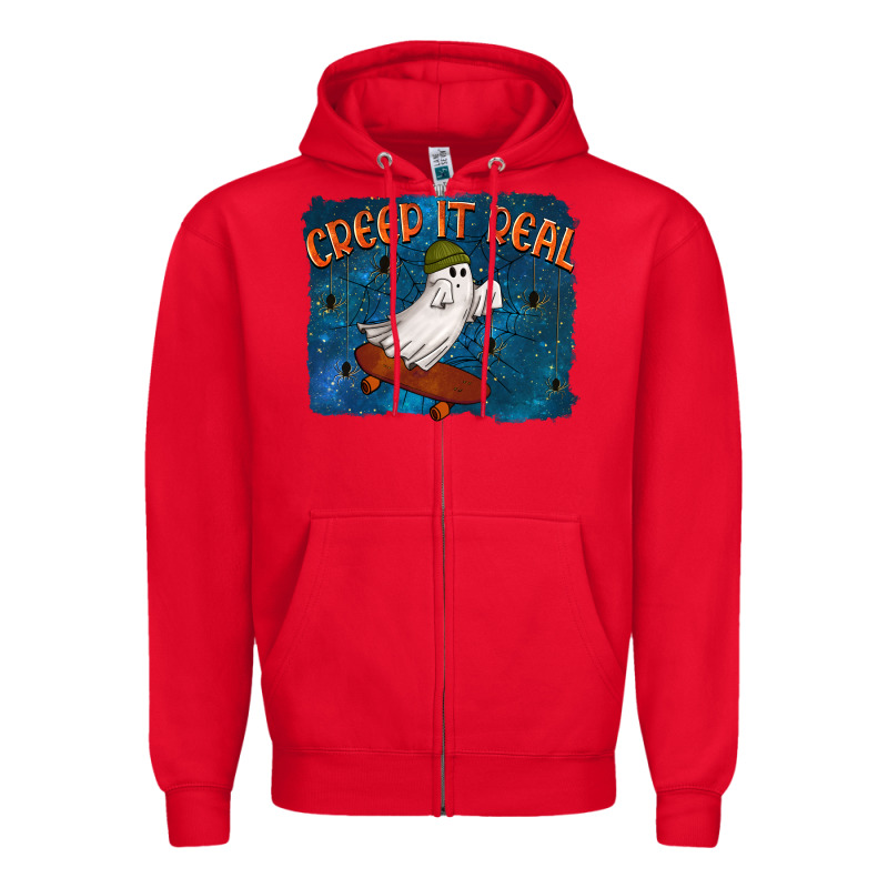Creep It Real Zipper Hoodie by texasbilliewilder | Teevron