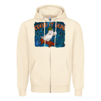 Sandshell Creep It Real Zipper Hoodie - texasbilliewilder