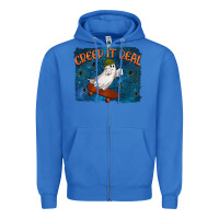 True Royal Creep It Real Zipper Hoodie - texasbilliewilder