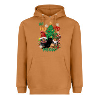 Meerkat ho ho ho meow Heavyweight Hoodie - CowGirlArtShop