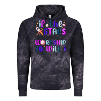 Cloud Black if the stars were made to worship so will i Vintage Hoodie - MaliasSmallBusiness
