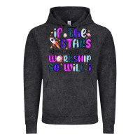 Vintage Black if the stars were made to worship so will i Vintage Hoodie - MaliasSmallBusiness