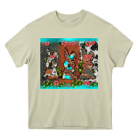 Mossy easter bunny's leopard cowhide cactus Heavy Core Tee - JahusDesignShop