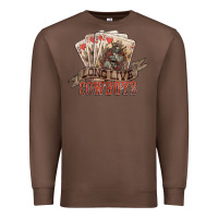 Chestnut Long live cowboys cards Premium Sweatshirt - HowdyJamesFarm