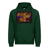 Forest Green halloween pumpkin background Urban Hoodie - BundleAndBundleShop