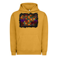 Pigment Peanut Butter halloween pumpkin background Urban Hoodie - BundleAndBundleShop