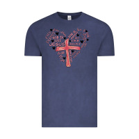 Vintage Denim retro christian valentine Vintage Tee - MaliasSmallBusiness