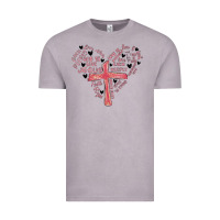 Vintage Zinc retro christian valentine Vintage Tee - MaliasSmallBusiness