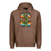 Chestnut Christmas cactus Premium Hoodie - JahusDesignShop