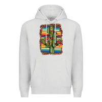 Dove Grey Christmas cactus Premium Hoodie - JahusDesignShop