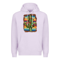Lilac Christmas cactus Premium Hoodie - JahusDesignShop