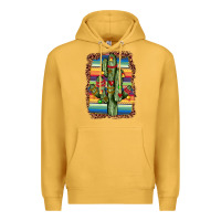 Mustard Christmas cactus Premium Hoodie - JahusDesignShop