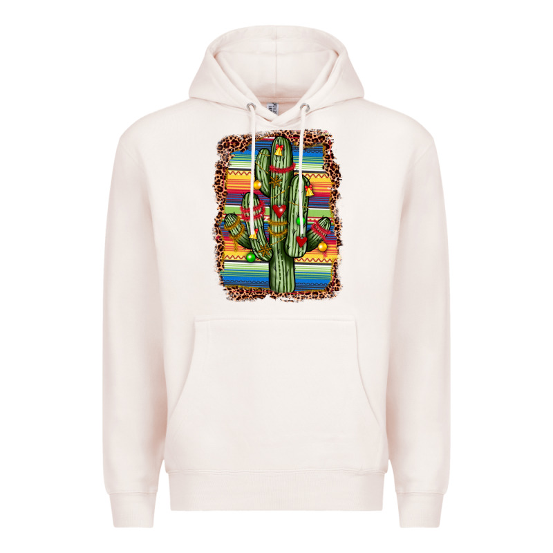 Christmas Cactus Premium Hoodie by JahusDesignShop | Teevron