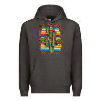 Smoke Christmas cactus Premium Hoodie - JahusDesignShop